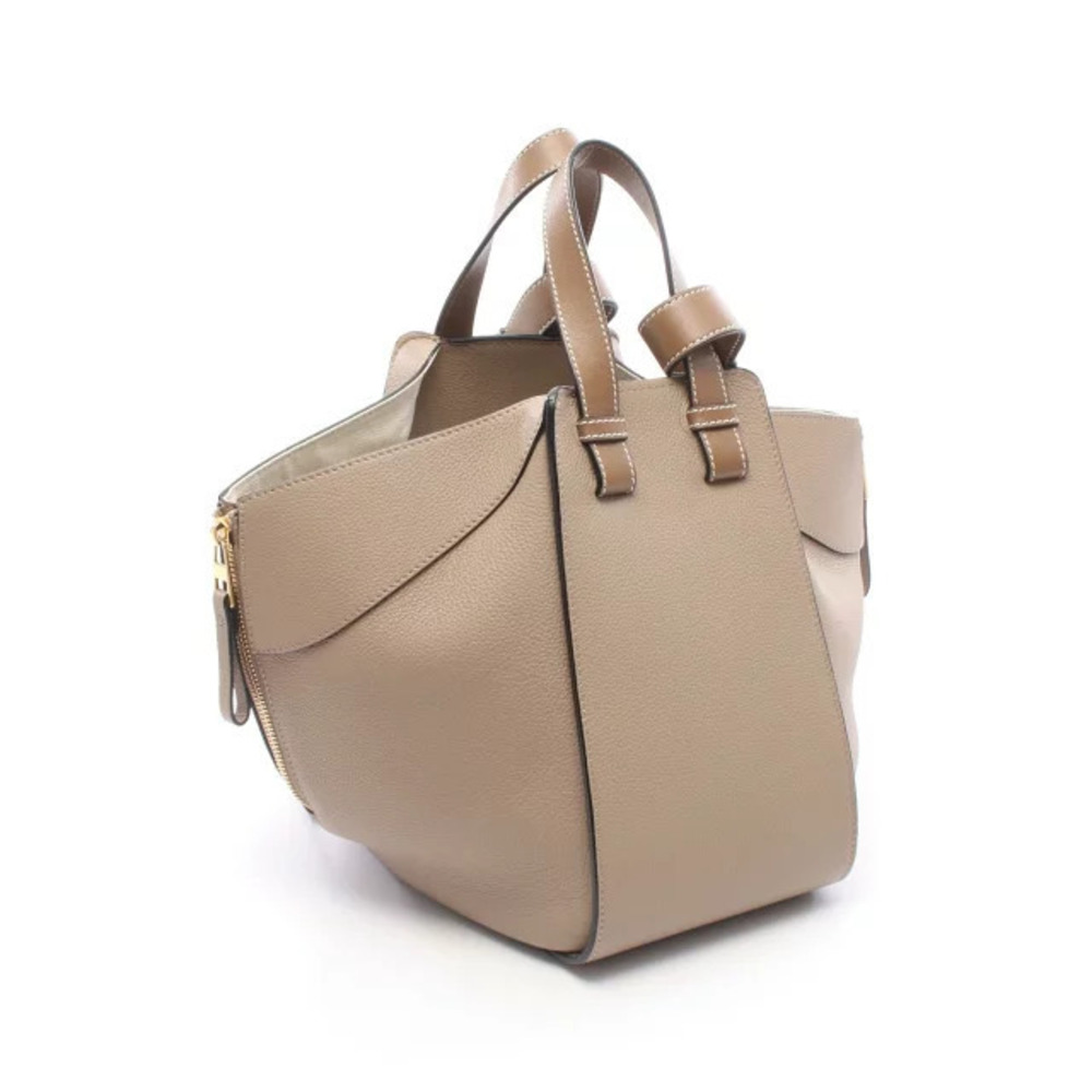 Loewe Beige Hammock Handbag Leather Tan
